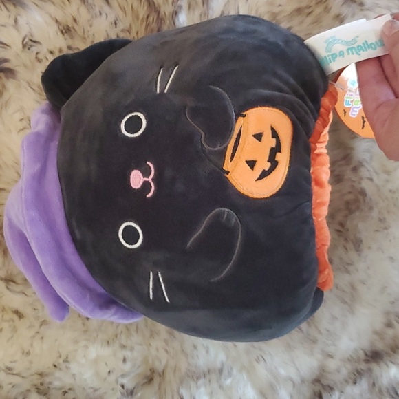 Kellytoy Toys Halloween Pumpkin Witch Cat Squishmallow Poshmark
